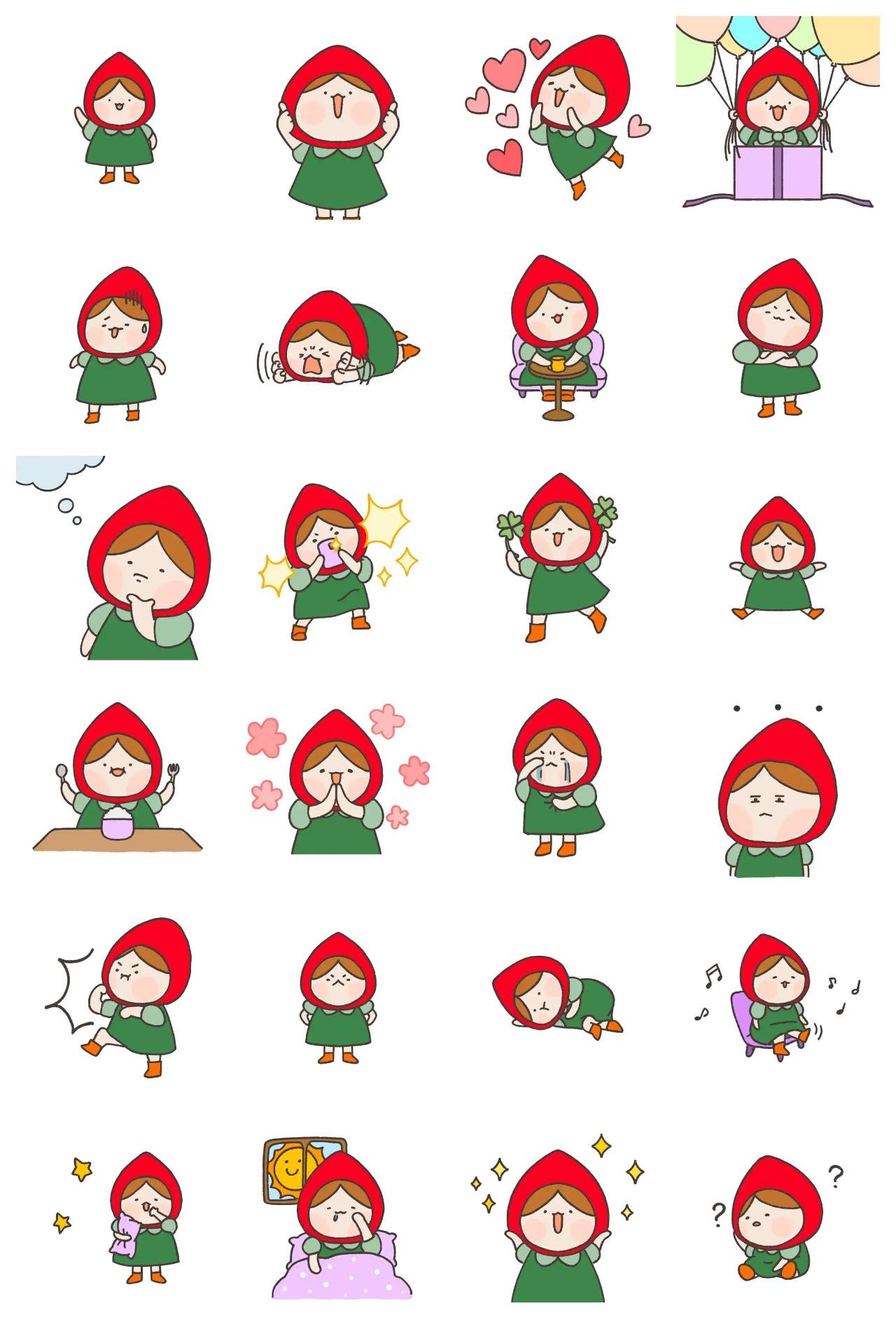 Strawberry People sticker pack for Whatsapp, Telegram, Signal, and others chatting and message apps