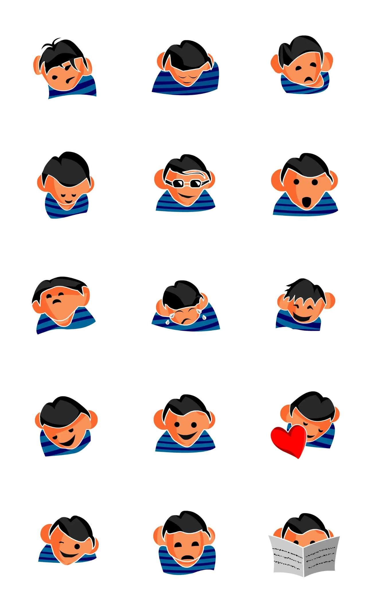 Moody Animation/Cartoon,Gag,People,Romance,Culture,Objects,FAMILY,INDIA,Phrases sticker pack for Whatsapp, Telegram, Signal, and others chatting and message apps