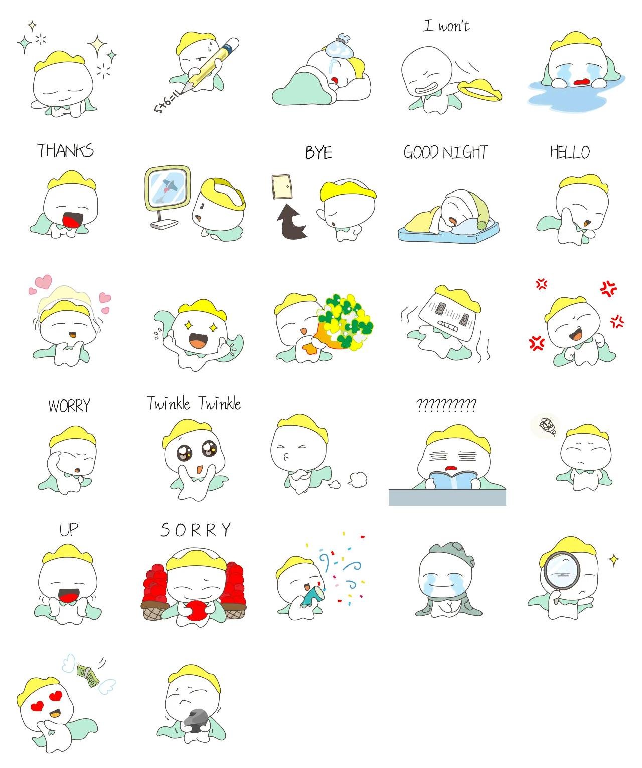 Cute little prince People sticker pack for Whatsapp, Telegram, Signal, and others chatting and message apps