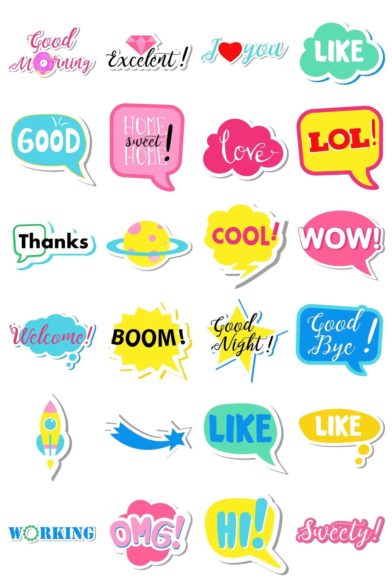 Chat Sticker FAMILY,Culture,Phrases sticker pack for Whatsapp, Telegram, Signal, and others chatting and message apps