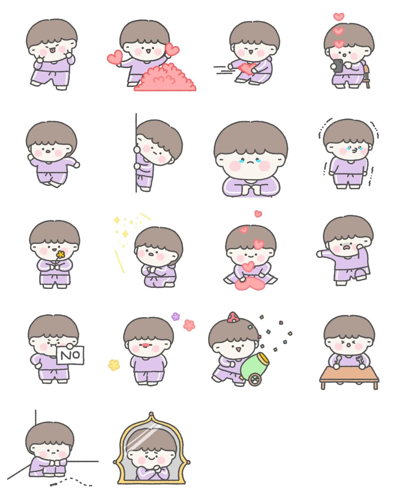 my boyfriend RAMADAN,Valentine sticker pack for Whatsapp, Telegram, Signal, and others chatting and message apps