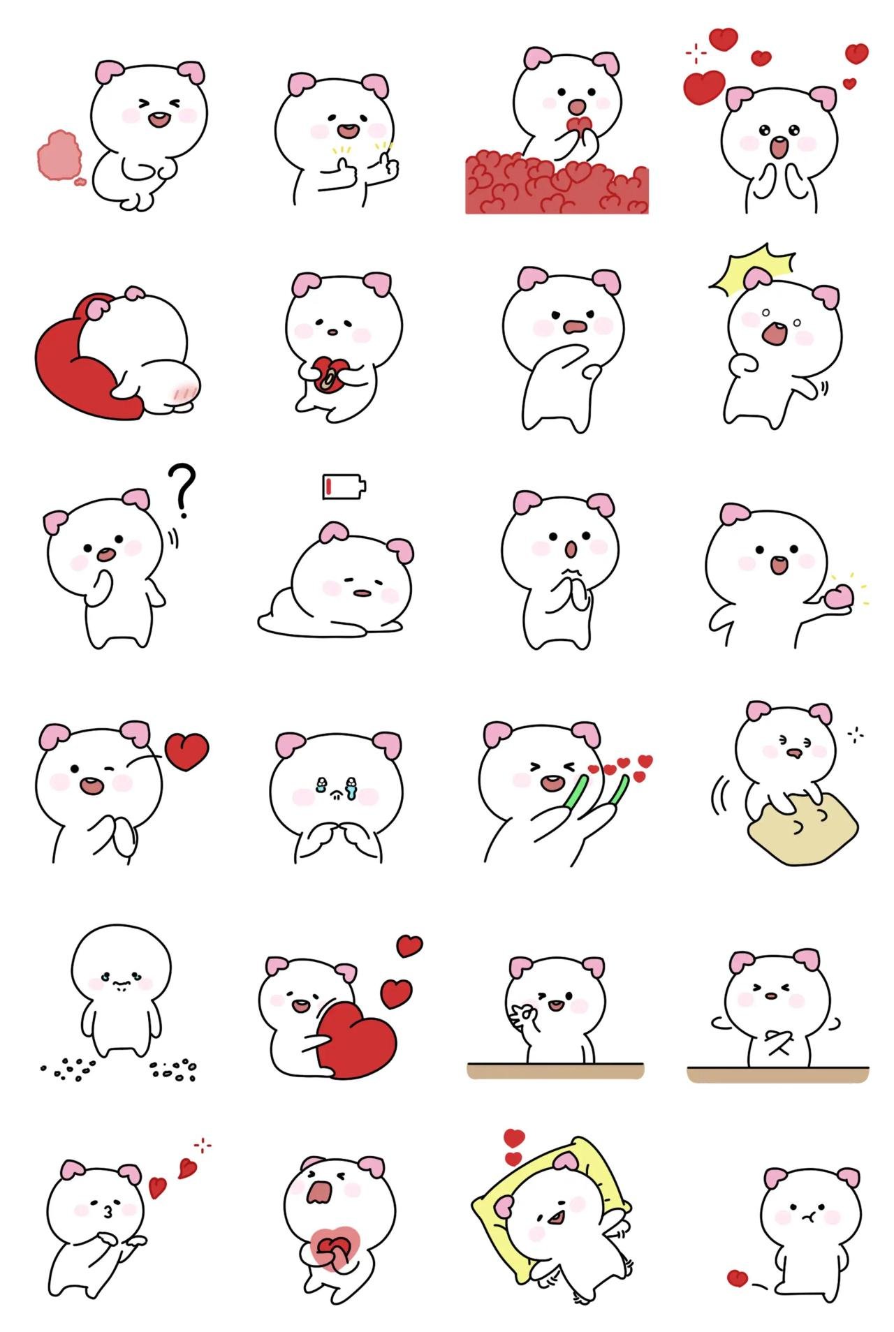 Cute Love Fairy Animation/Cartoon,emotion sticker pack for Whatsapp, Telegram, Signal, and others chatting and message apps