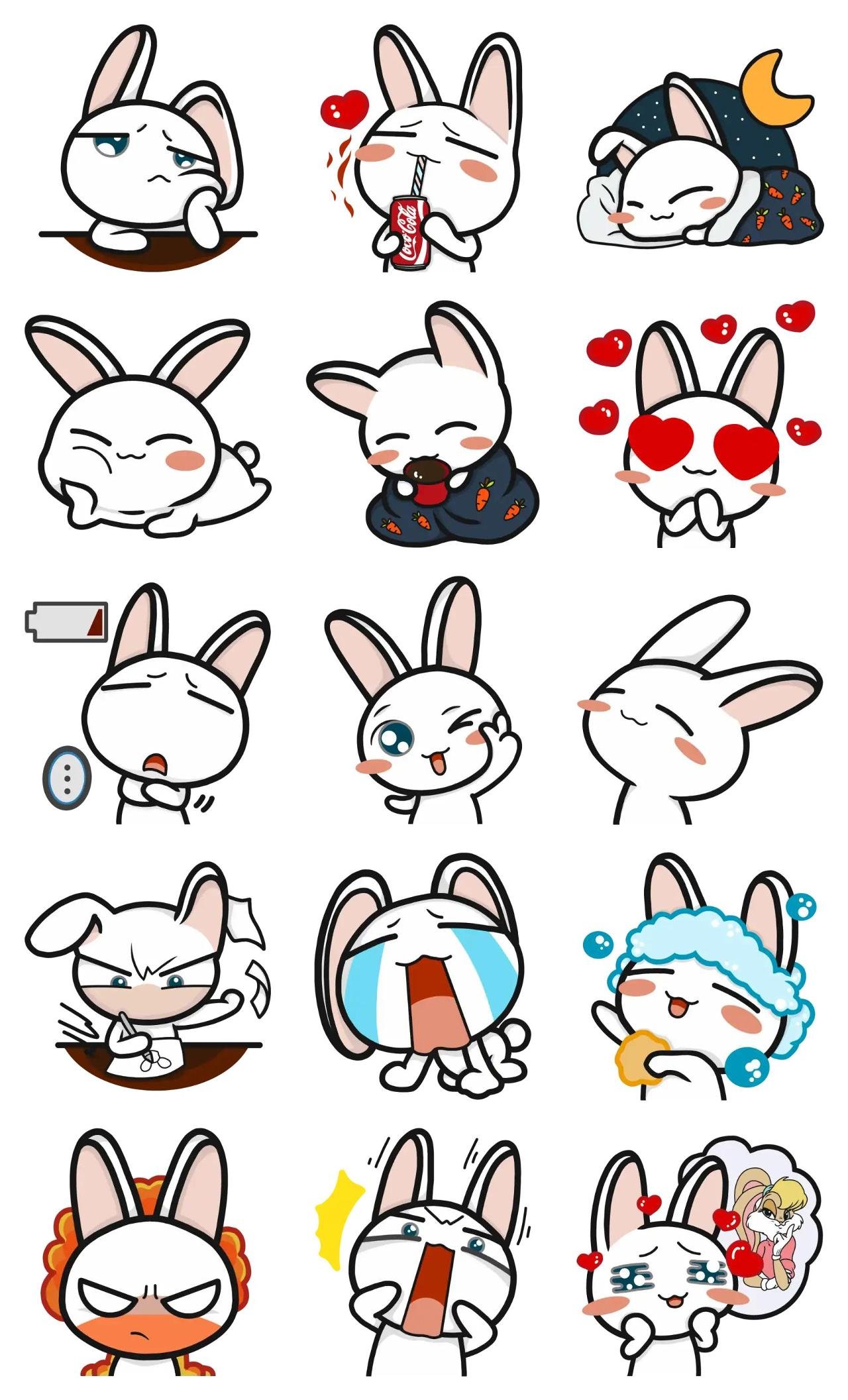 Simple Life Animation/Cartoon,Animals,Romance,Etc,emotion,Imaginations,Culture sticker pack for Whatsapp, Telegram, Signal, and others chatting and message apps