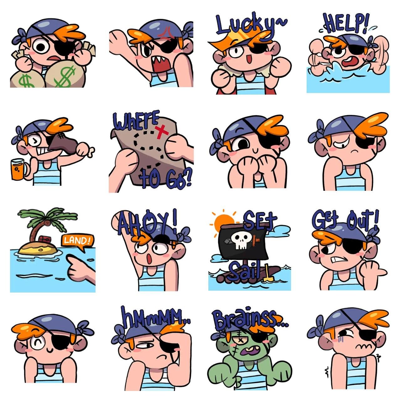 Perry Animation/Cartoon sticker pack for Whatsapp, Telegram, Signal, and others chatting and message apps