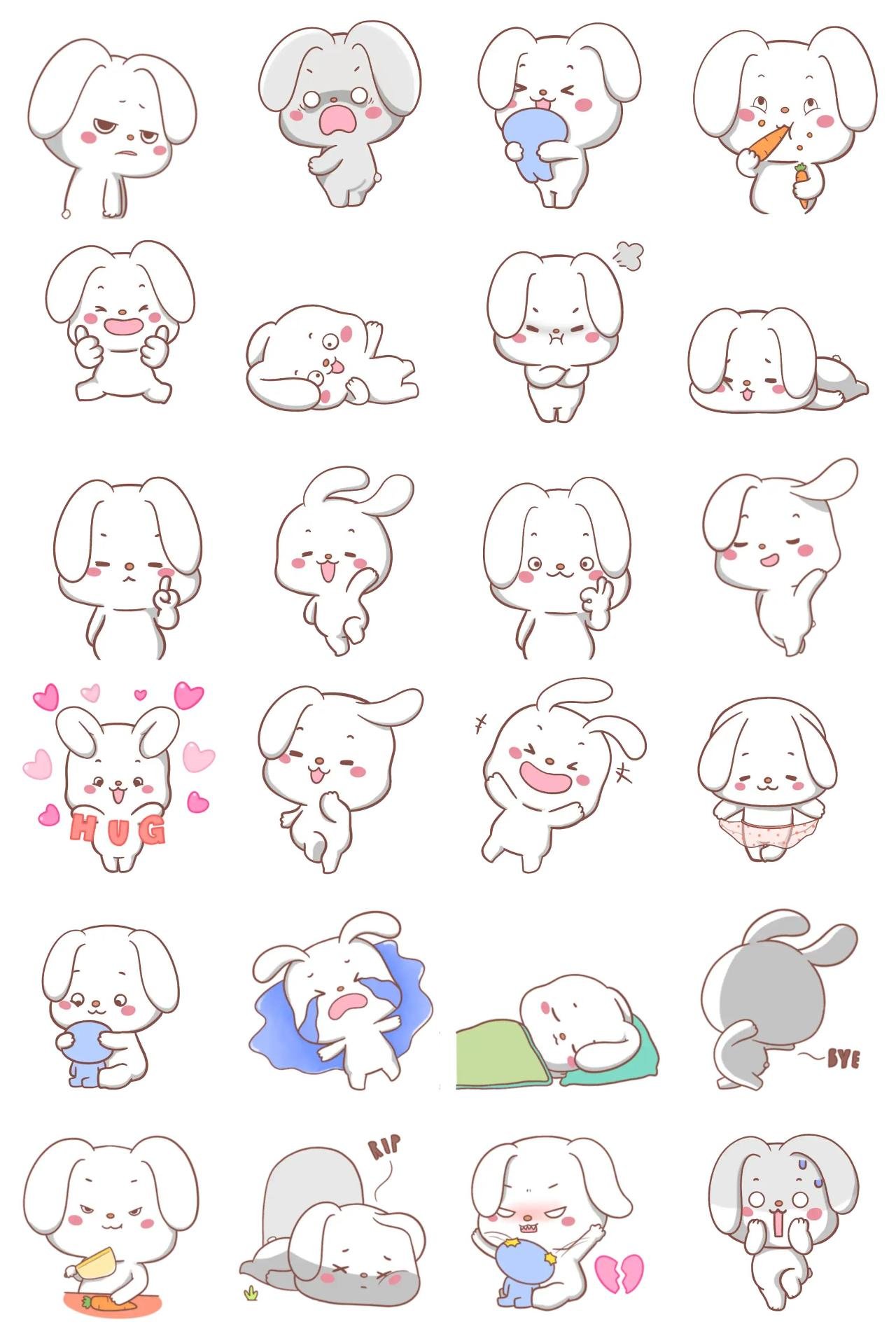 Hey Luna! Animation/Cartoon,Animals,Etc sticker pack for Whatsapp, Telegram, Signal, and others chatting and message apps