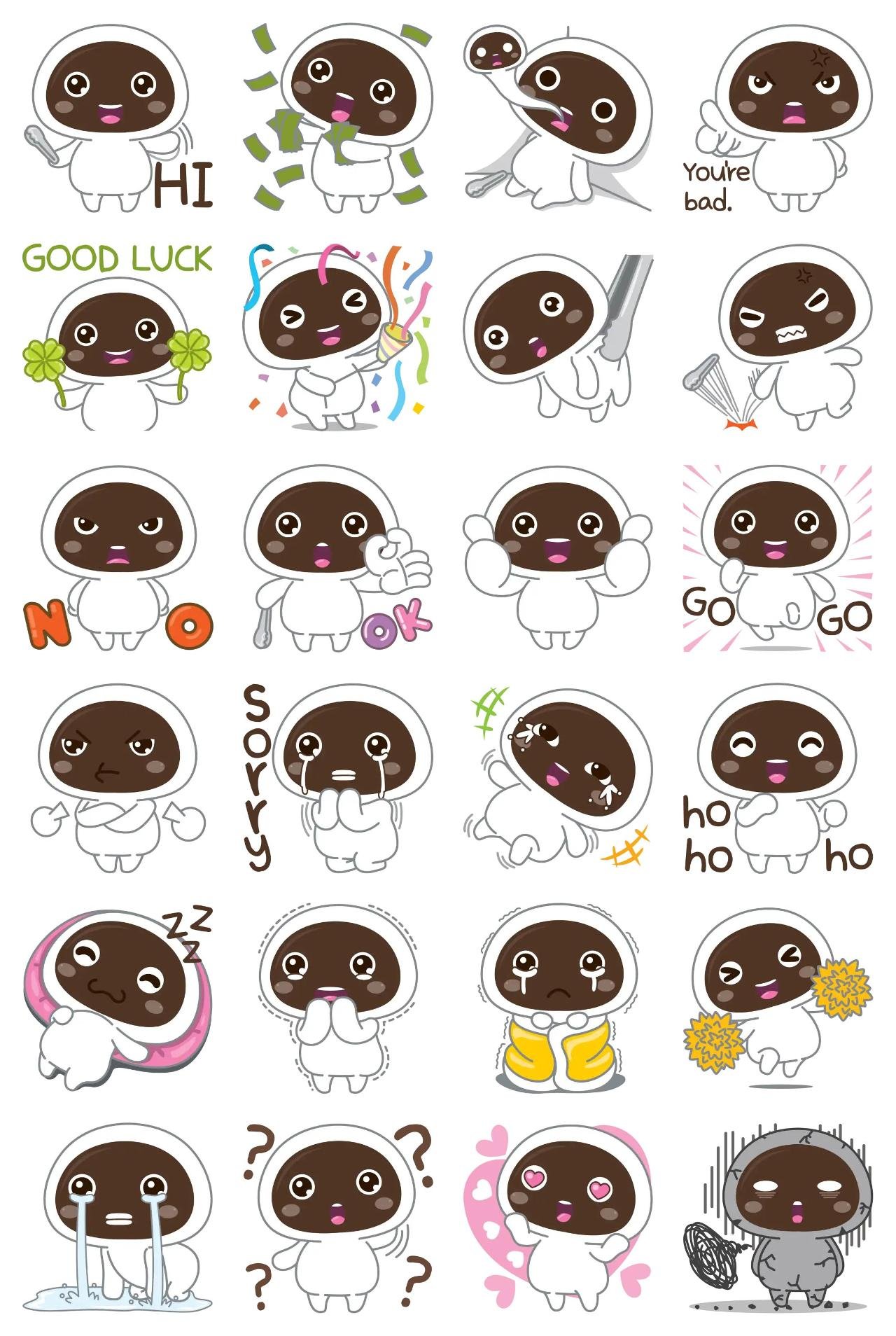 ppangppang-i Animation/Cartoon,Gag,Food/Drink sticker pack for Whatsapp, Telegram, Signal, and others chatting and message apps