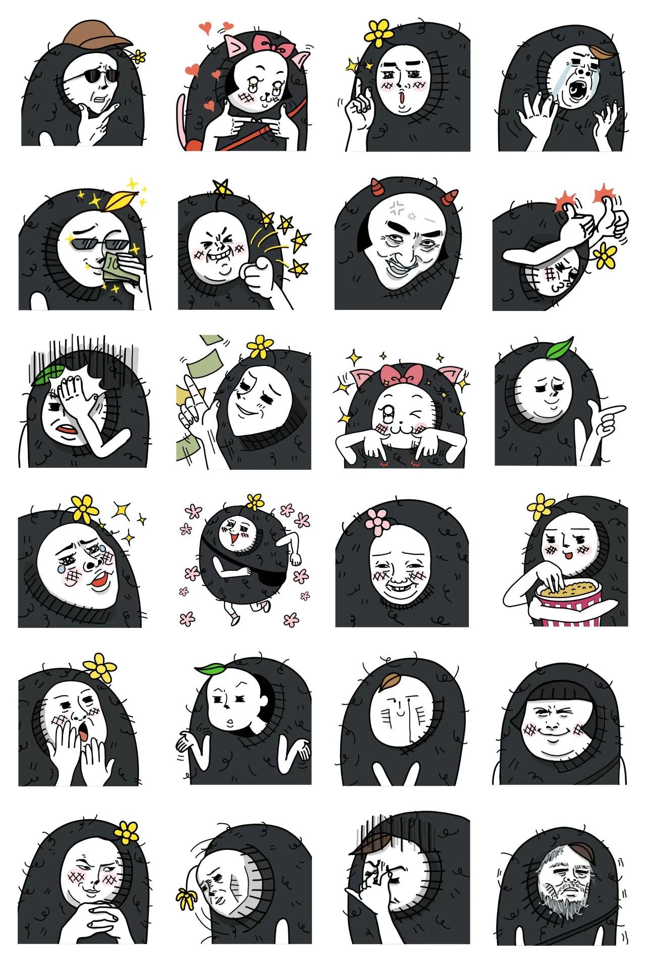 Space Dust Animation/Cartoon,Gag,Etc,Culture sticker pack for Whatsapp, Telegram, Signal, and others chatting and message apps